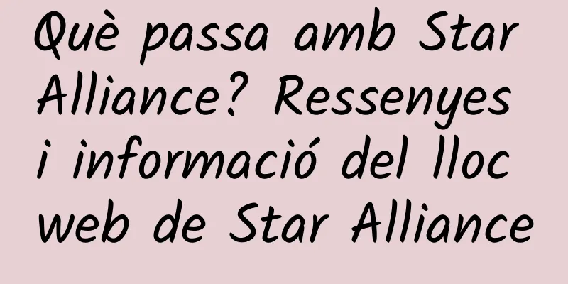 Què passa amb Star Alliance? Ressenyes i informació del lloc web de Star Alliance