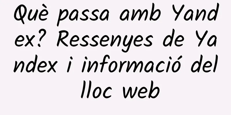 Què passa amb Yandex? Ressenyes de Yandex i informació del lloc web