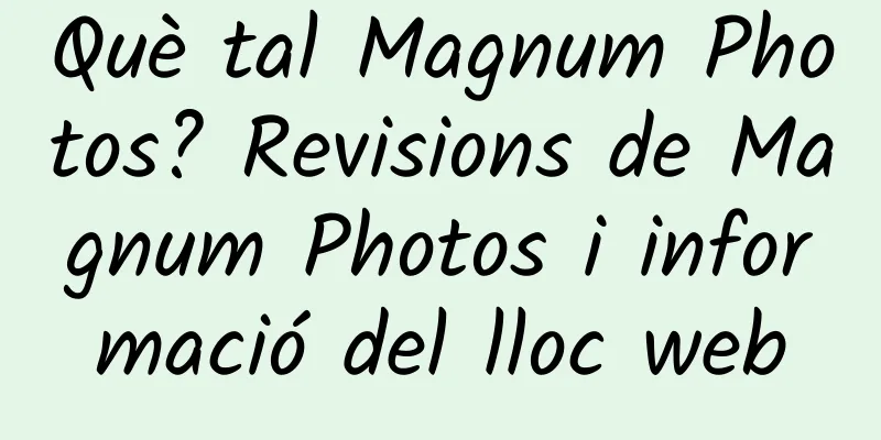 Què tal Magnum Photos? Revisions de Magnum Photos i informació del lloc web