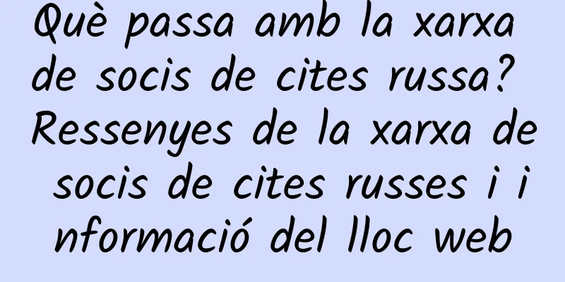 Què passa amb la xarxa de socis de cites russa? Ressenyes de la xarxa de socis de cites russes i informació del lloc web