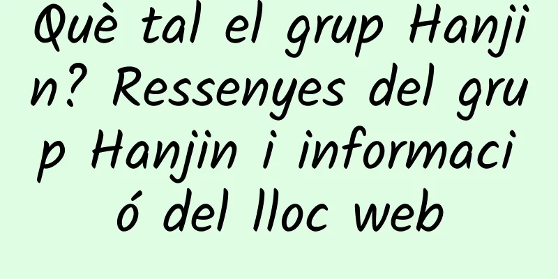 Què tal el grup Hanjin? Ressenyes del grup Hanjin i informació del lloc web