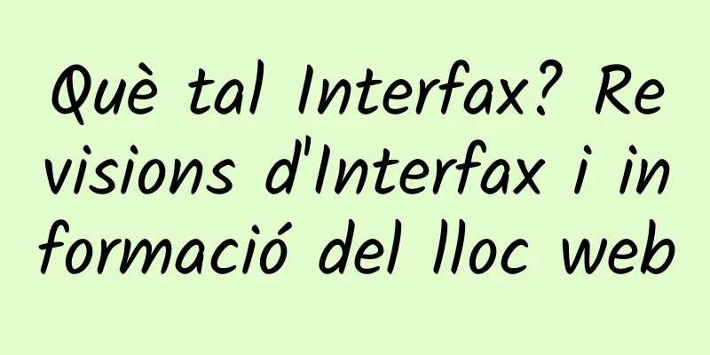 Què tal Interfax? Revisions d'Interfax i informació del lloc web