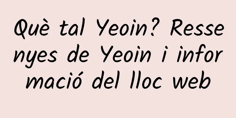 Què tal Yeoin? Ressenyes de Yeoin i informació del lloc web