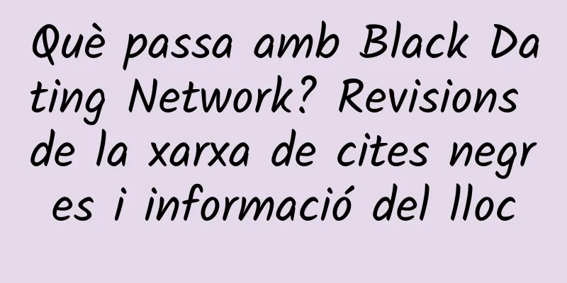 Què passa amb Black Dating Network? Revisions de la xarxa de cites negres i informació del lloc