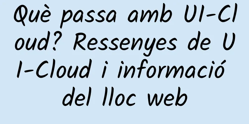 Què passa amb UI-Cloud? Ressenyes de UI-Cloud i informació del lloc web
