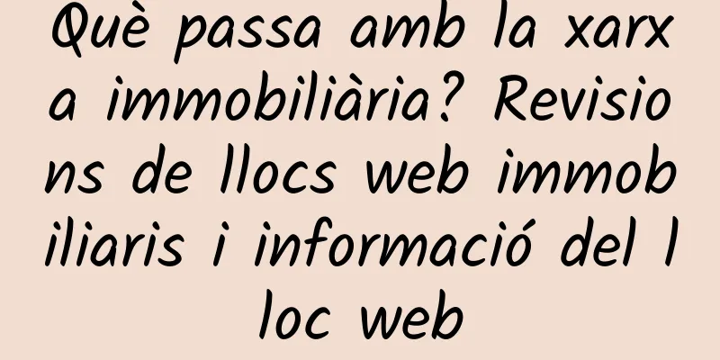 Què passa amb la xarxa immobiliària? Revisions de llocs web immobiliaris i informació del lloc web