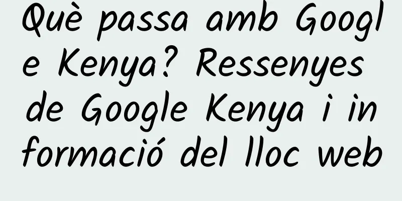 Què passa amb Google Kenya? Ressenyes de Google Kenya i informació del lloc web