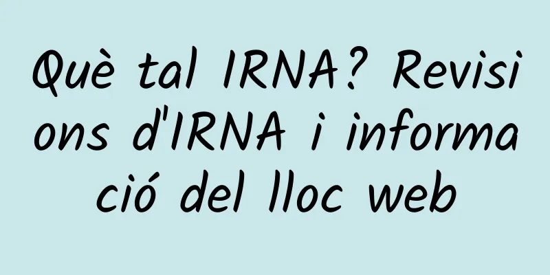 Què tal IRNA? Revisions d'IRNA i informació del lloc web