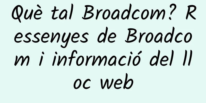 Què tal Broadcom? Ressenyes de Broadcom i informació del lloc web