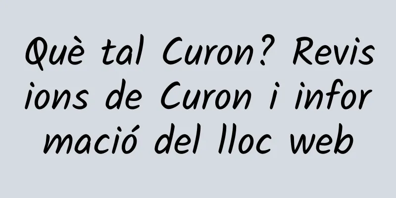 Què tal Curon? Revisions de Curon i informació del lloc web