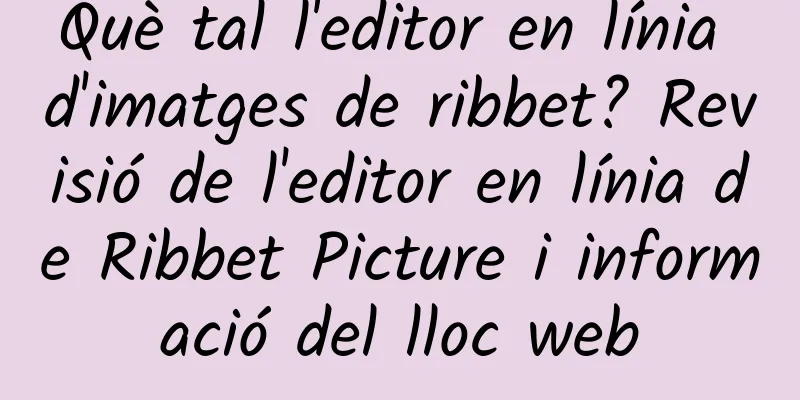 Què tal l'editor en línia d'imatges de ribbet? Revisió de l'editor en línia de Ribbet Picture i informació del lloc web