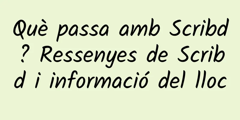 Què passa amb Scribd? Ressenyes de Scribd i informació del lloc