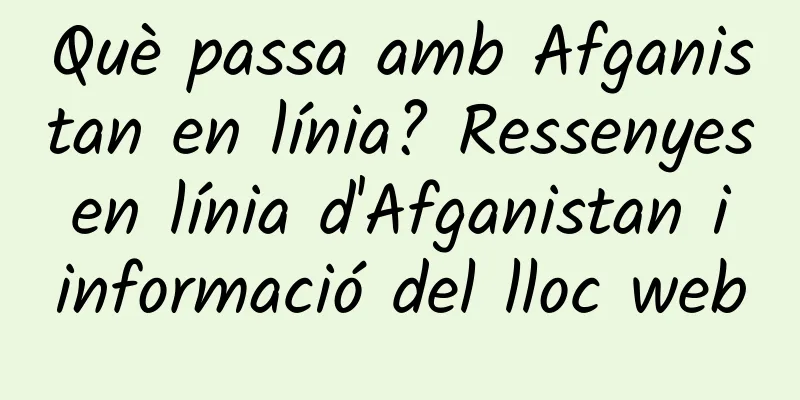 Què passa amb Afganistan en línia? Ressenyes en línia d'Afganistan i informació del lloc web