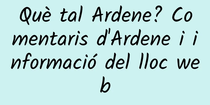 Què tal Ardene? Comentaris d'Ardene i informació del lloc web