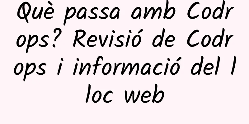 Què passa amb Codrops? Revisió de Codrops i informació del lloc web