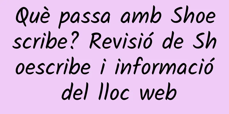 Què passa amb Shoescribe? Revisió de Shoescribe i informació del lloc web