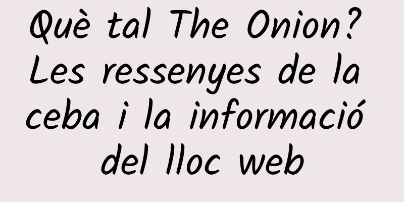 Què tal The Onion? Les ressenyes de la ceba i la informació del lloc web