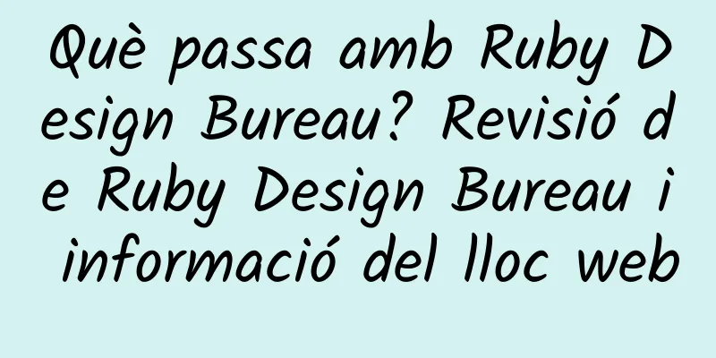 Què passa amb Ruby Design Bureau? Revisió de Ruby Design Bureau i informació del lloc web