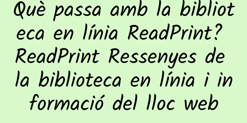 Què passa amb la biblioteca en línia ReadPrint? ReadPrint Ressenyes de la biblioteca en línia i informació del lloc web