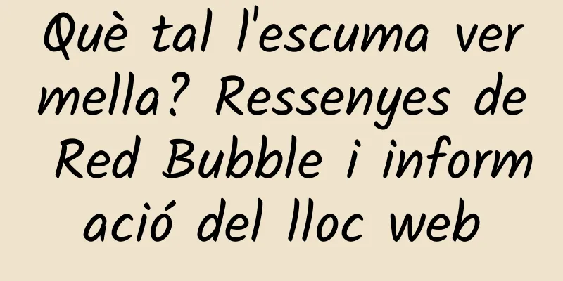 Què tal l'escuma vermella? Ressenyes de Red Bubble i informació del lloc web