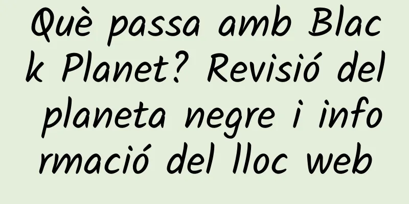Què passa amb Black Planet? Revisió del planeta negre i informació del lloc web