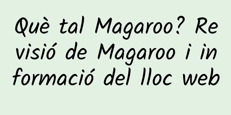 Què tal Magaroo? Revisió de Magaroo i informació del lloc web