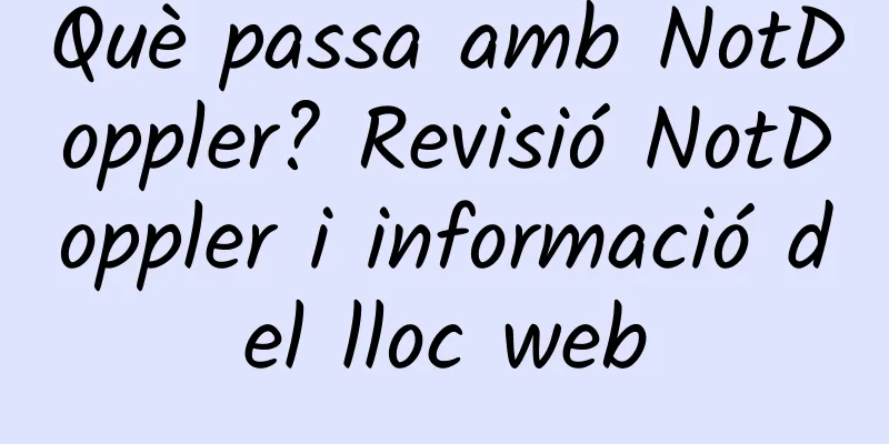 Què passa amb NotDoppler? Revisió NotDoppler i informació del lloc web