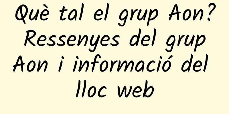 Què tal el grup Aon? Ressenyes del grup Aon i informació del lloc web