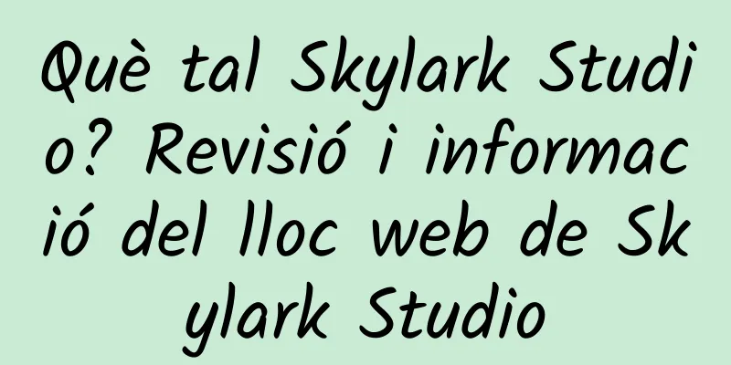 Què tal Skylark Studio? Revisió i informació del lloc web de Skylark Studio