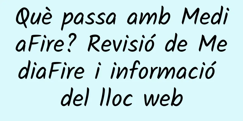 Què passa amb MediaFire? Revisió de MediaFire i informació del lloc web