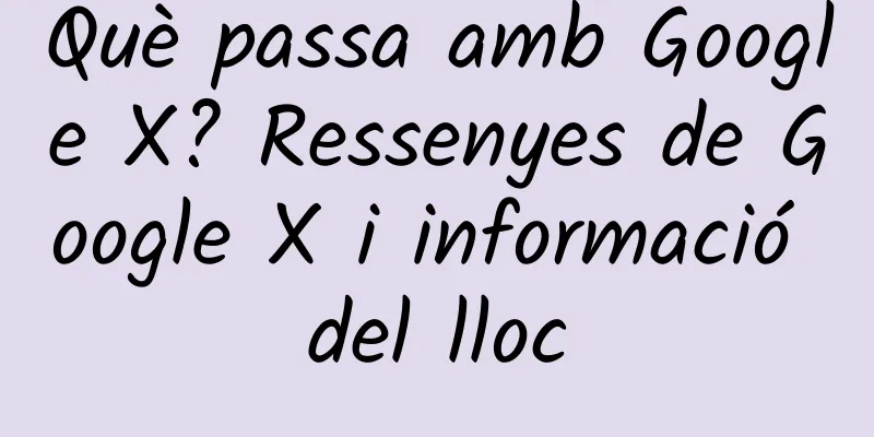 Què passa amb Google X? Ressenyes de Google X i informació del lloc