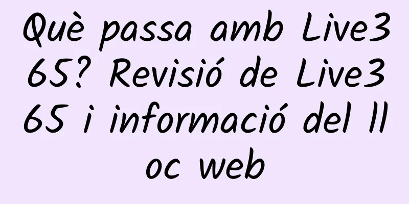 Què passa amb Live365? Revisió de Live365 i informació del lloc web