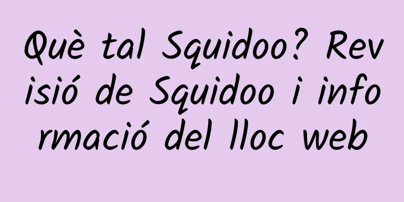 Què tal Squidoo? Revisió de Squidoo i informació del lloc web