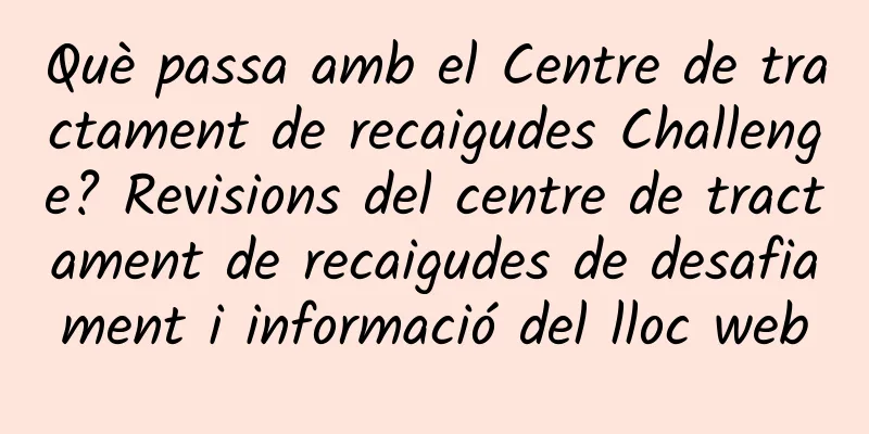 Què passa amb el Centre de tractament de recaigudes Challenge? Revisions del centre de tractament de recaigudes de desafiament i informació del lloc web