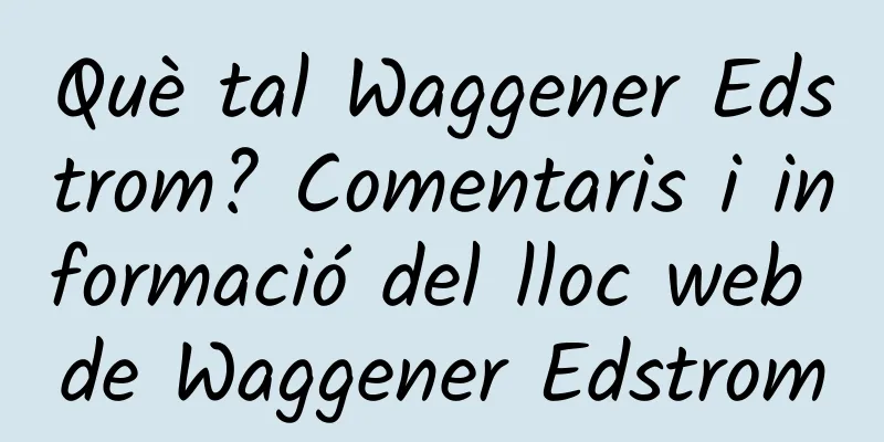 Què tal Waggener Edstrom? Comentaris i informació del lloc web de Waggener Edstrom