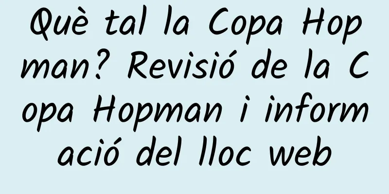 Què tal la Copa Hopman? Revisió de la Copa Hopman i informació del lloc web