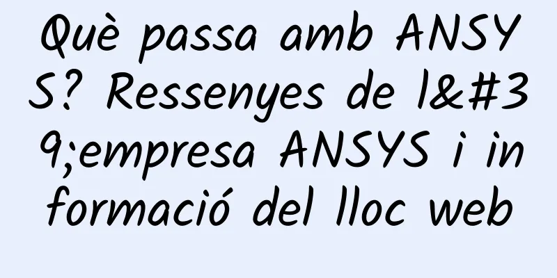 Què passa amb ANSYS? Ressenyes de l'empresa ANSYS i informació del lloc web