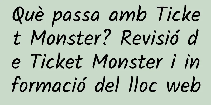 Què passa amb Ticket Monster? Revisió de Ticket Monster i informació del lloc web