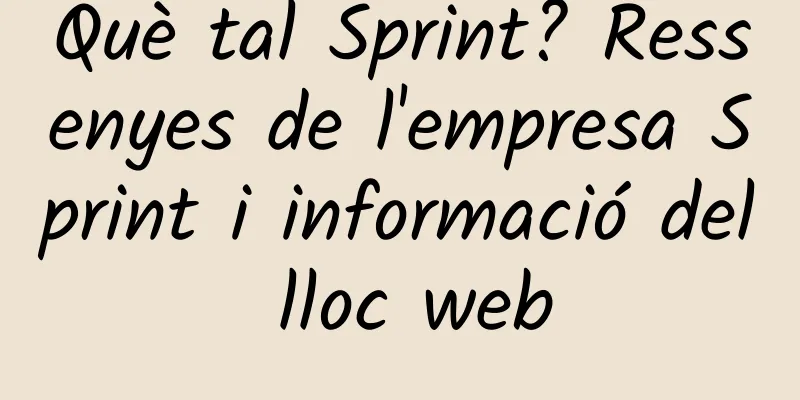 Què tal Sprint? Ressenyes de l'empresa Sprint i informació del lloc web