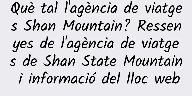 Què tal l'agència de viatges Shan Mountain? Ressenyes de l'agència de viatges de Shan State Mountain i informació del lloc web