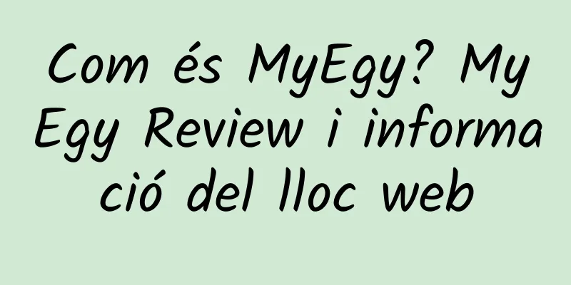 Com és MyEgy? MyEgy Review i informació del lloc web