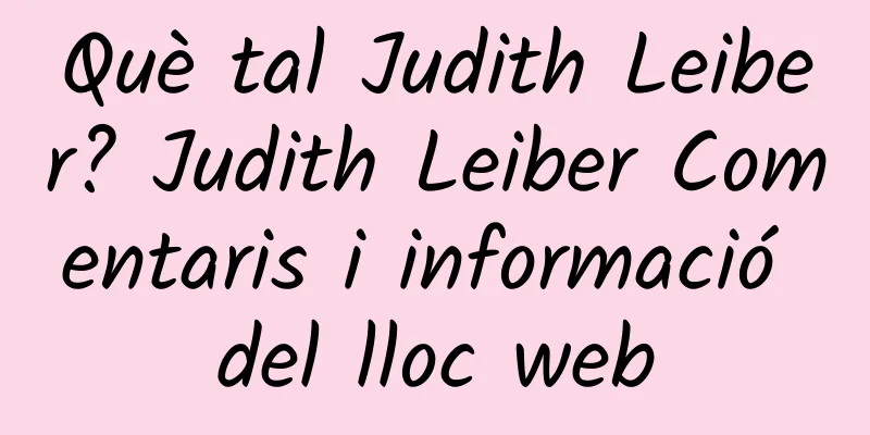 Què tal Judith Leiber? Judith Leiber Comentaris i informació del lloc web