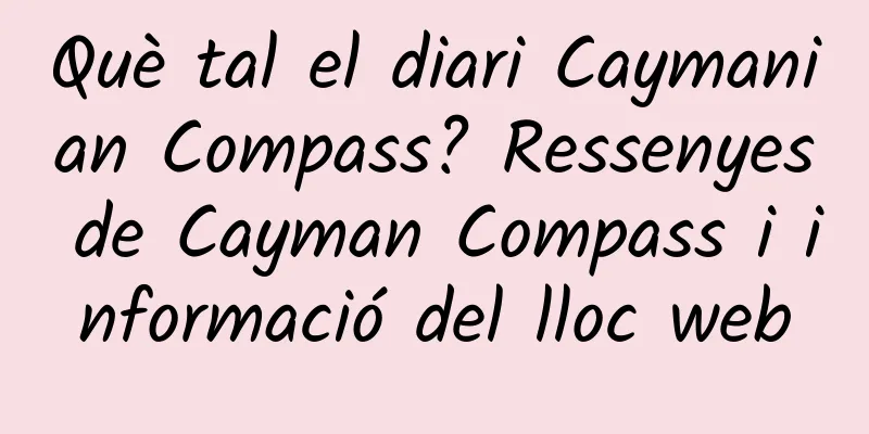 Què tal el diari Caymanian Compass? Ressenyes de Cayman Compass i informació del lloc web