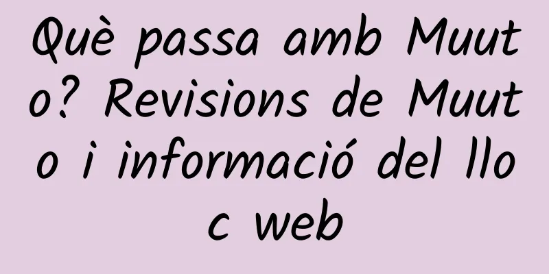 Què passa amb Muuto? Revisions de Muuto i informació del lloc web