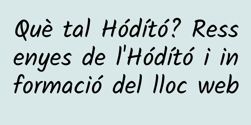 Què tal Hódító? Ressenyes de l'Hódító i informació del lloc web
