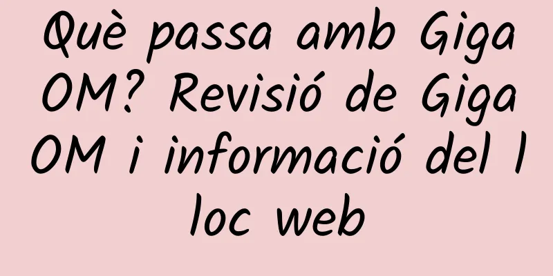 Què passa amb GigaOM? Revisió de GigaOM i informació del lloc web