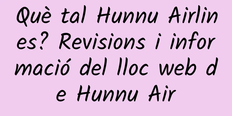 Què tal Hunnu Airlines? Revisions i informació del lloc web de Hunnu Air