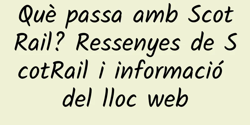 Què passa amb ScotRail? Ressenyes de ScotRail i informació del lloc web