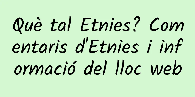 Què tal Etnies? Comentaris d'Etnies i informació del lloc web