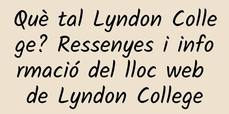 Què tal Lyndon College? Ressenyes i informació del lloc web de Lyndon College